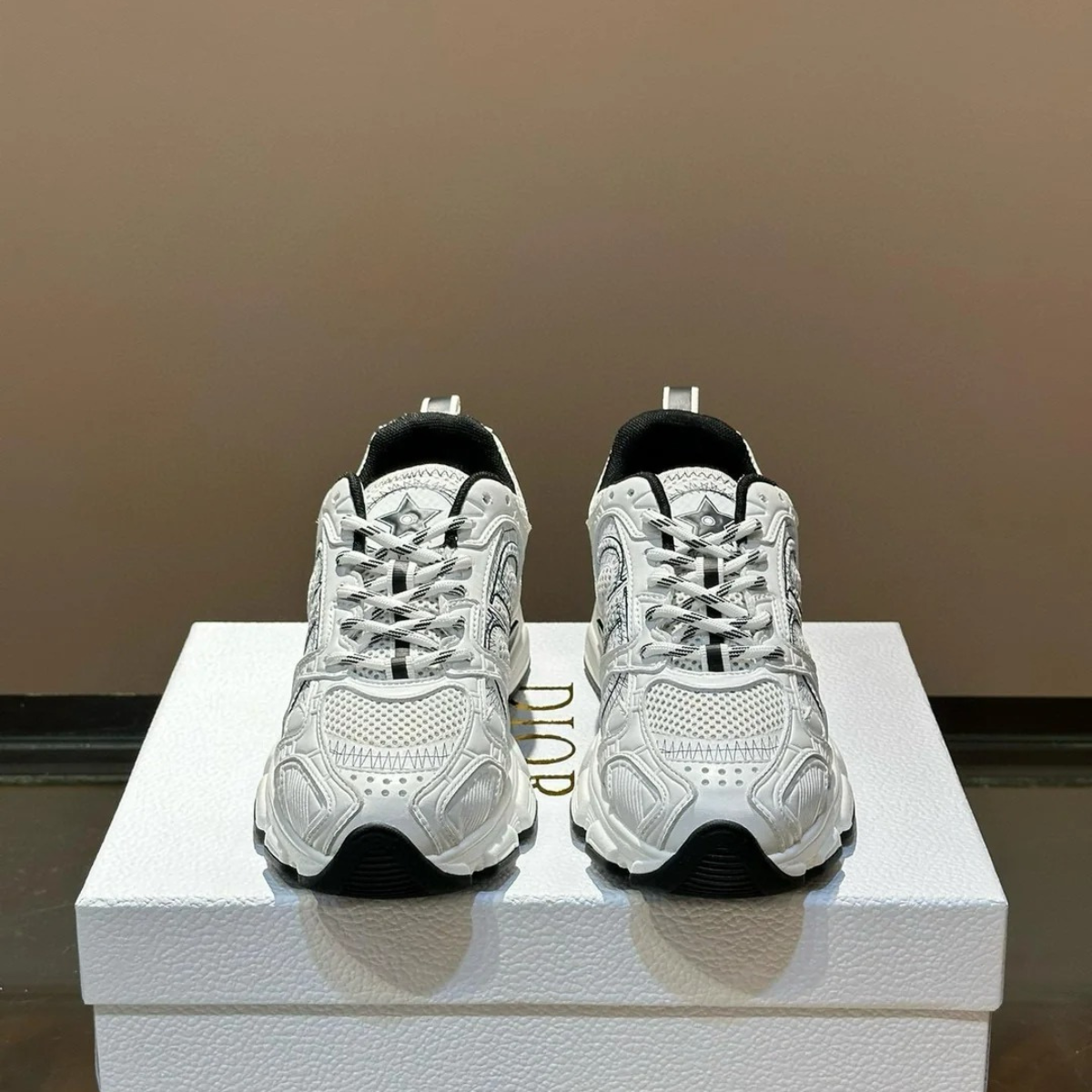 SET DIOR – MINI LADY DIOR BAG BLACK & CHRONO SNEAKER